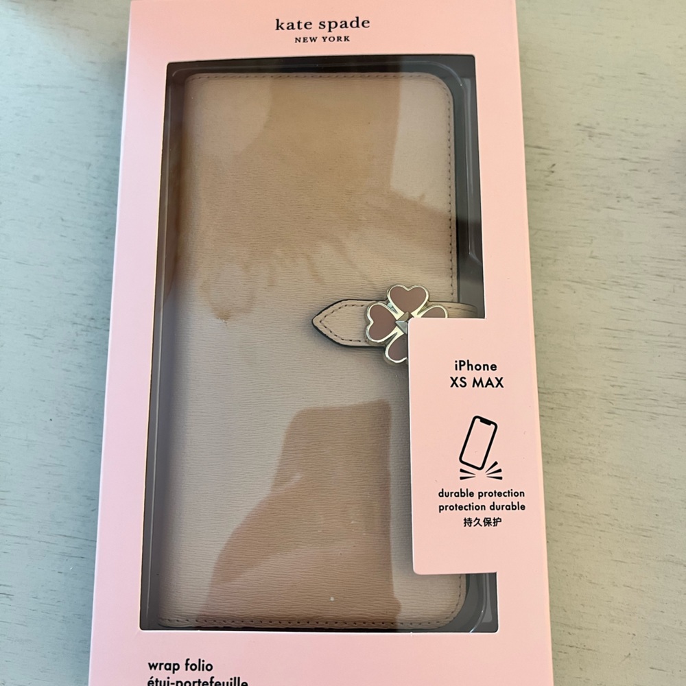 Kate Spade iPhone XS Max folio case